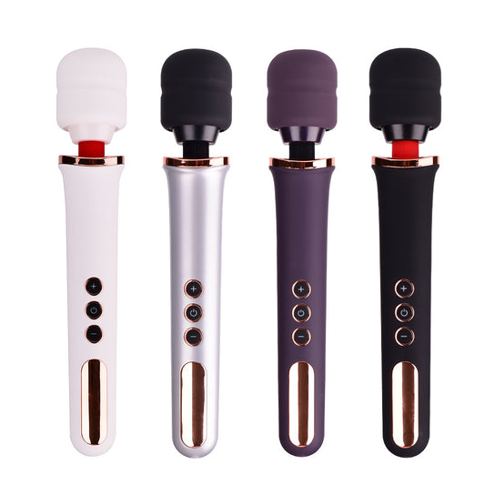 10-frequency 5-speed Charging Vibrator Masturbation AV Stick