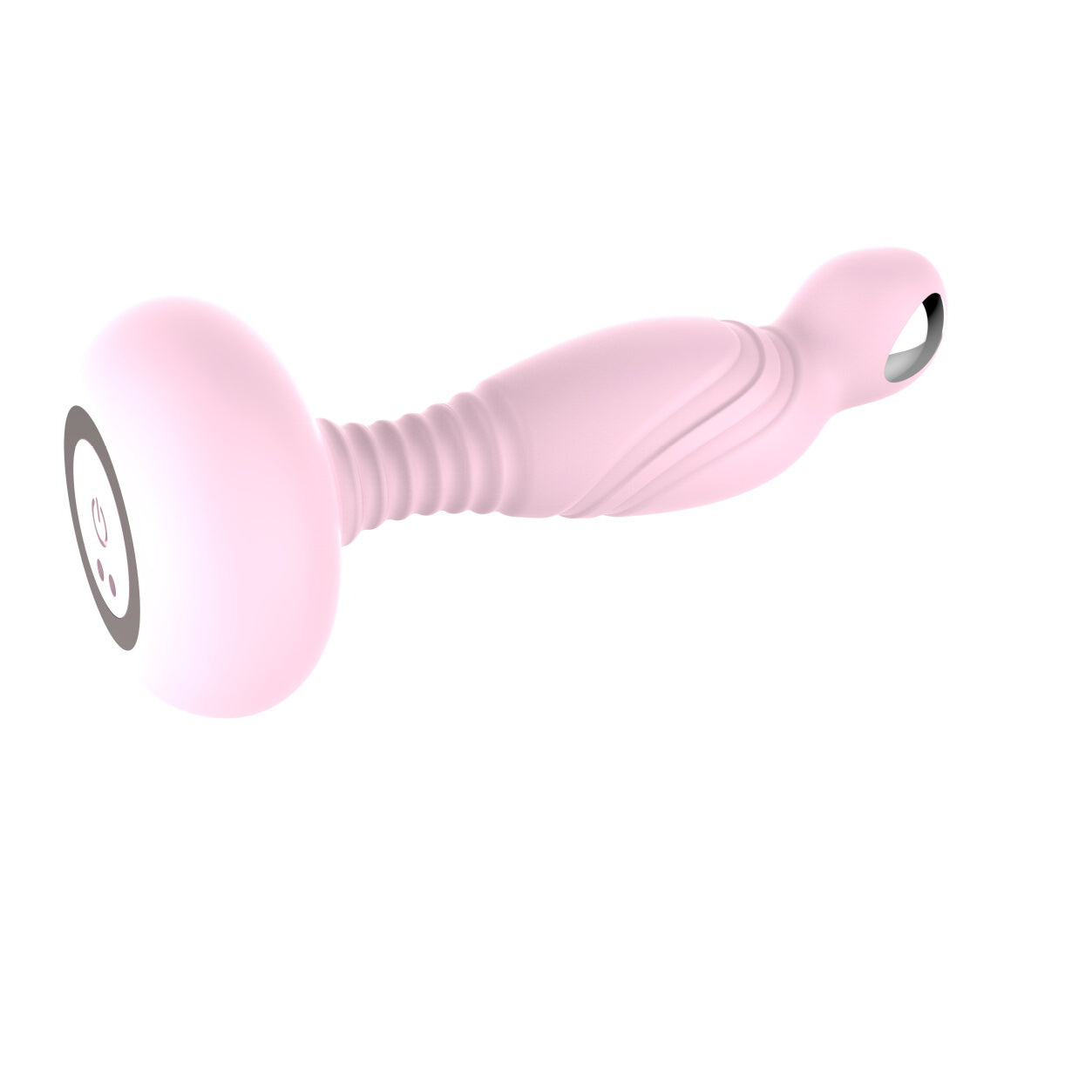 Black Anal Butt Plug Vibrating Massager Sex Toys