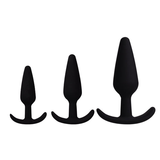 Black Anal Butt Plug Sex Toys