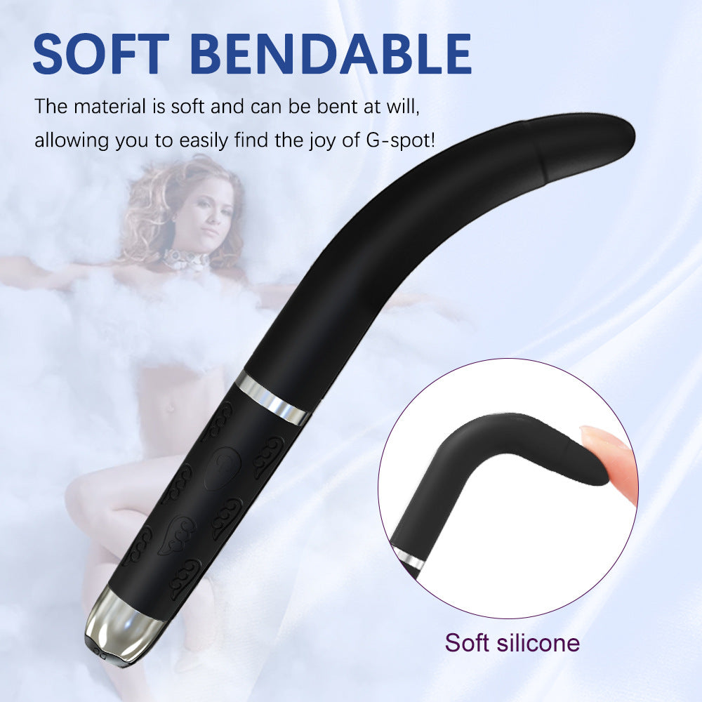 USB Rechargeable Vaginal Clit Pen Vibrator for Women