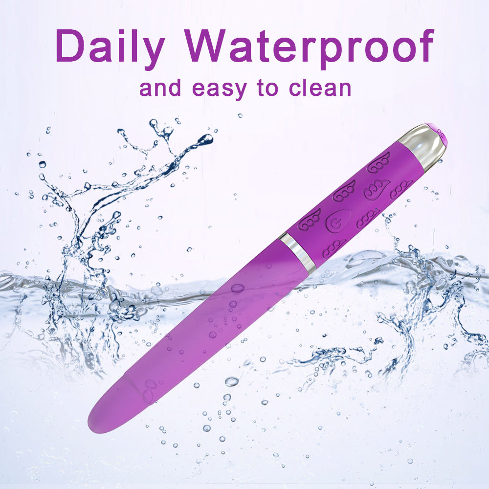 USB Rechargeable Vaginal Clit Pen Vibrator for Women