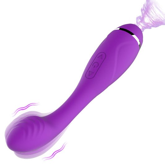 Clit Sucking & Vaginal Vibrating Massager