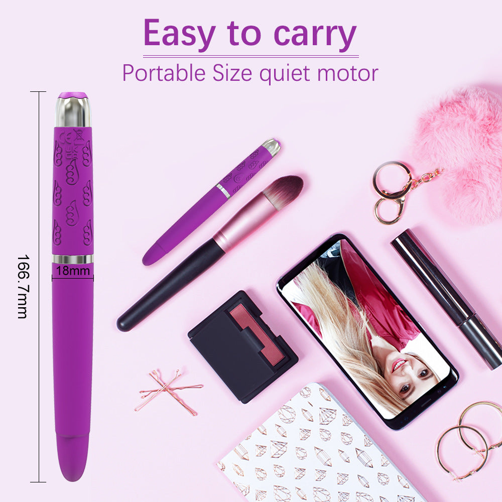 USB Rechargeable Vaginal Clit Pen Vibrator for Women